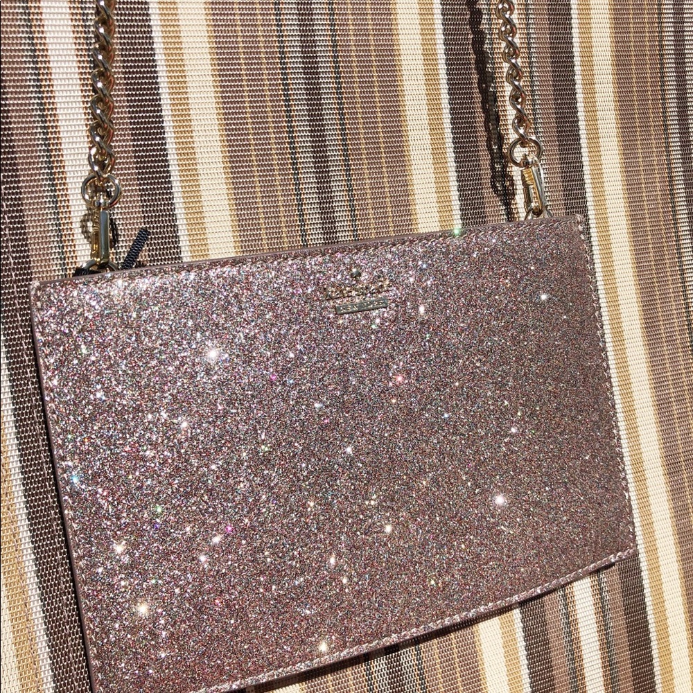 NWT Kate Spade Mini Sima Crossbody Multi Pink Gold - Picture 2 of 8